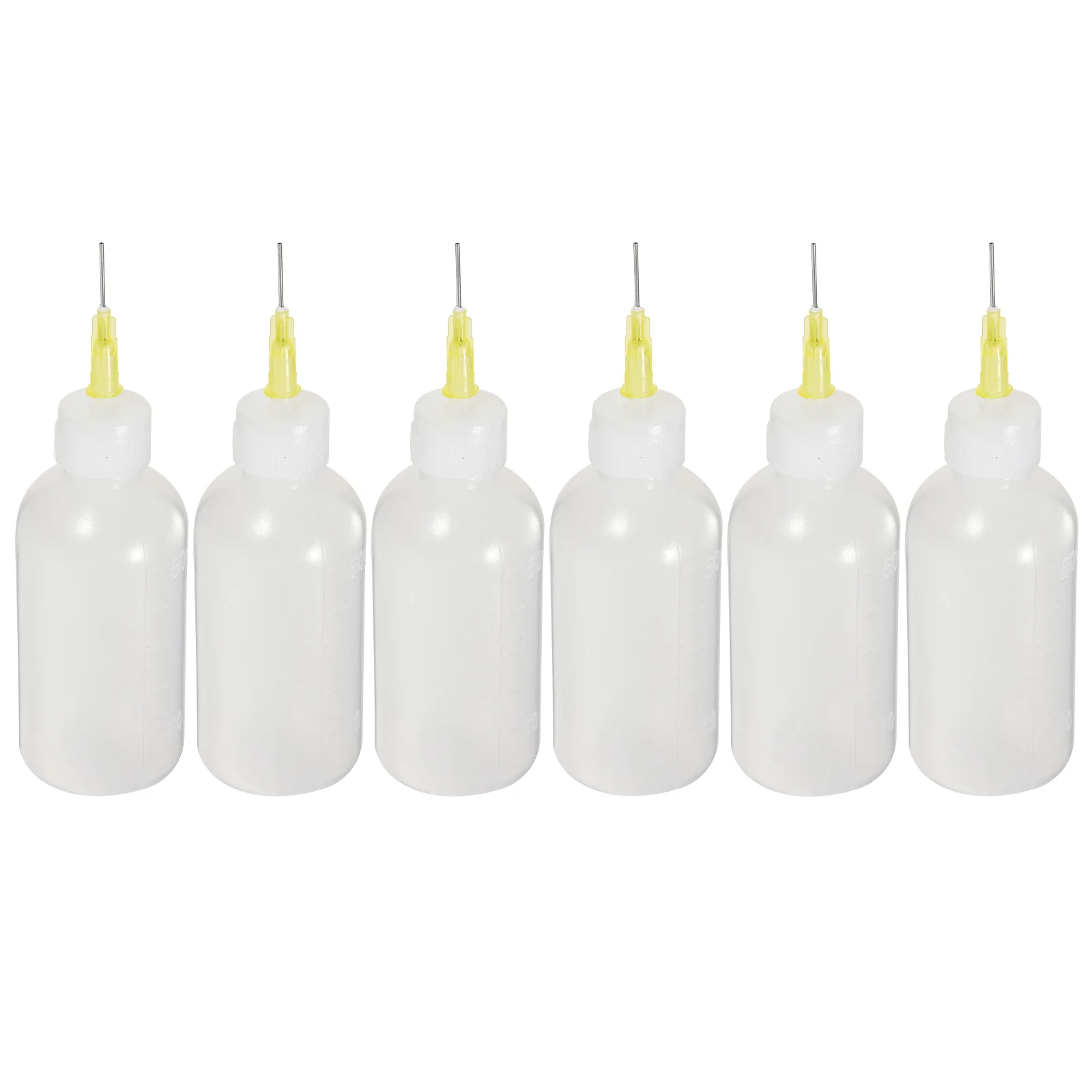 For Soda Applicator- 6pcs Multi Precision Tip- Applicator Squeeze Bottles