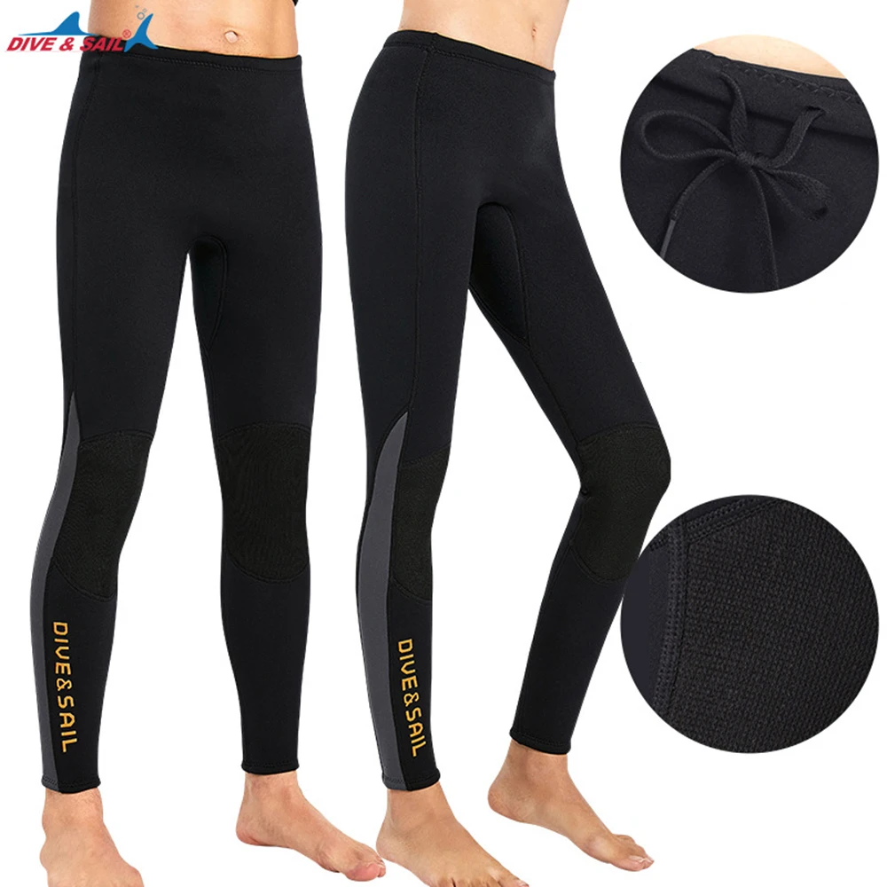 

3MM Neoprene Diving Pants Men And Women Split Diving Pants Swimming Boating Sailing Snorkeling Surfing Warm Diving Pants 2022