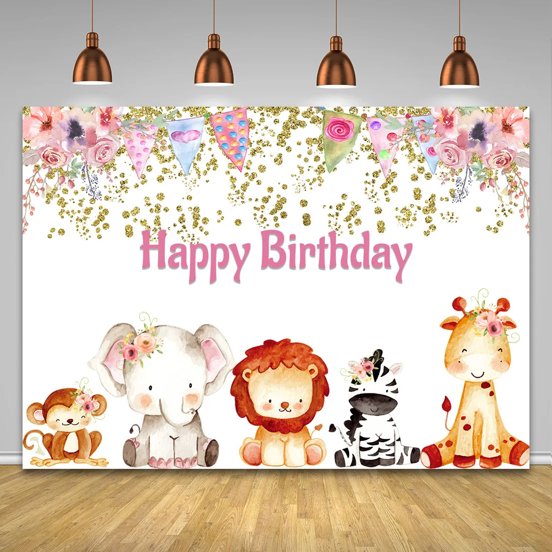 

Little Animals Beautiful Flowers Photo Studio Suitable for Family Children Adult Photography Farm Cartoon Children Castle Scene