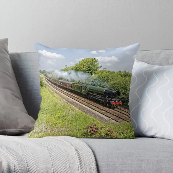

A3 Class 60103 Flying Scotsman Steam Loc Printing Throw Pillow Cover Bedroom Anime Car Decorative Wedding Pillows not include