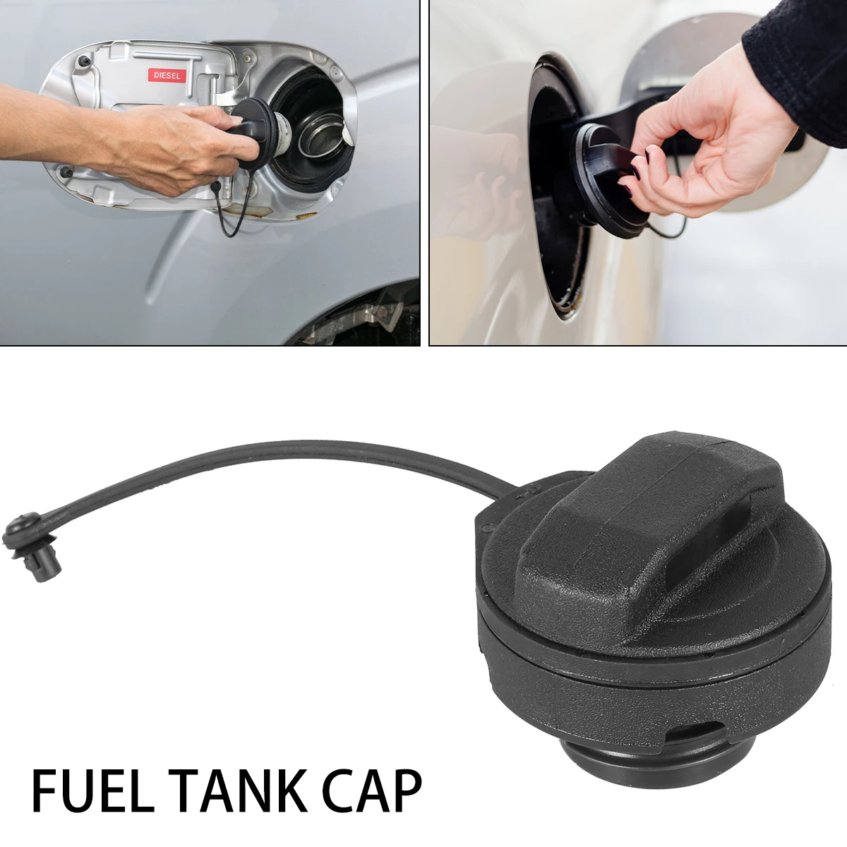 

new Diesel Fuel Tank Filler Cap for VW JETTA BORA VENTO GOLF PASSAT CADDY TOUAREG LUPO for Audi A1 A2 A3 A4 A6 A8 for Seat IBIZA