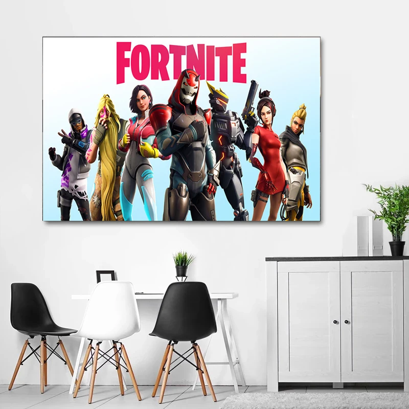 Постеры для видеоигр Marvel Fortnite Мстители супергерой инор человек Боба Фетт