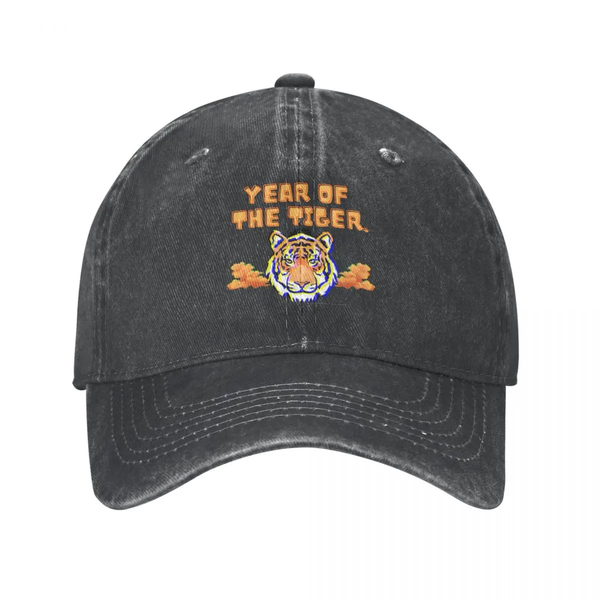 Фото Ковбойская шляпа Year Of The Tiger, джентльменская шляпа, военная тактическая кепка Icon, женская кепка в стиле хип-хоп для мальчиков №2