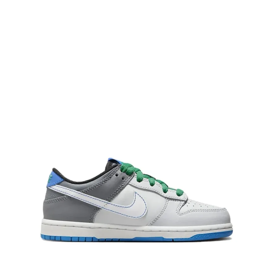 Детские шорты Nike Dunk Low Anti Kick с амортизацией и низким верхом серые синие средние