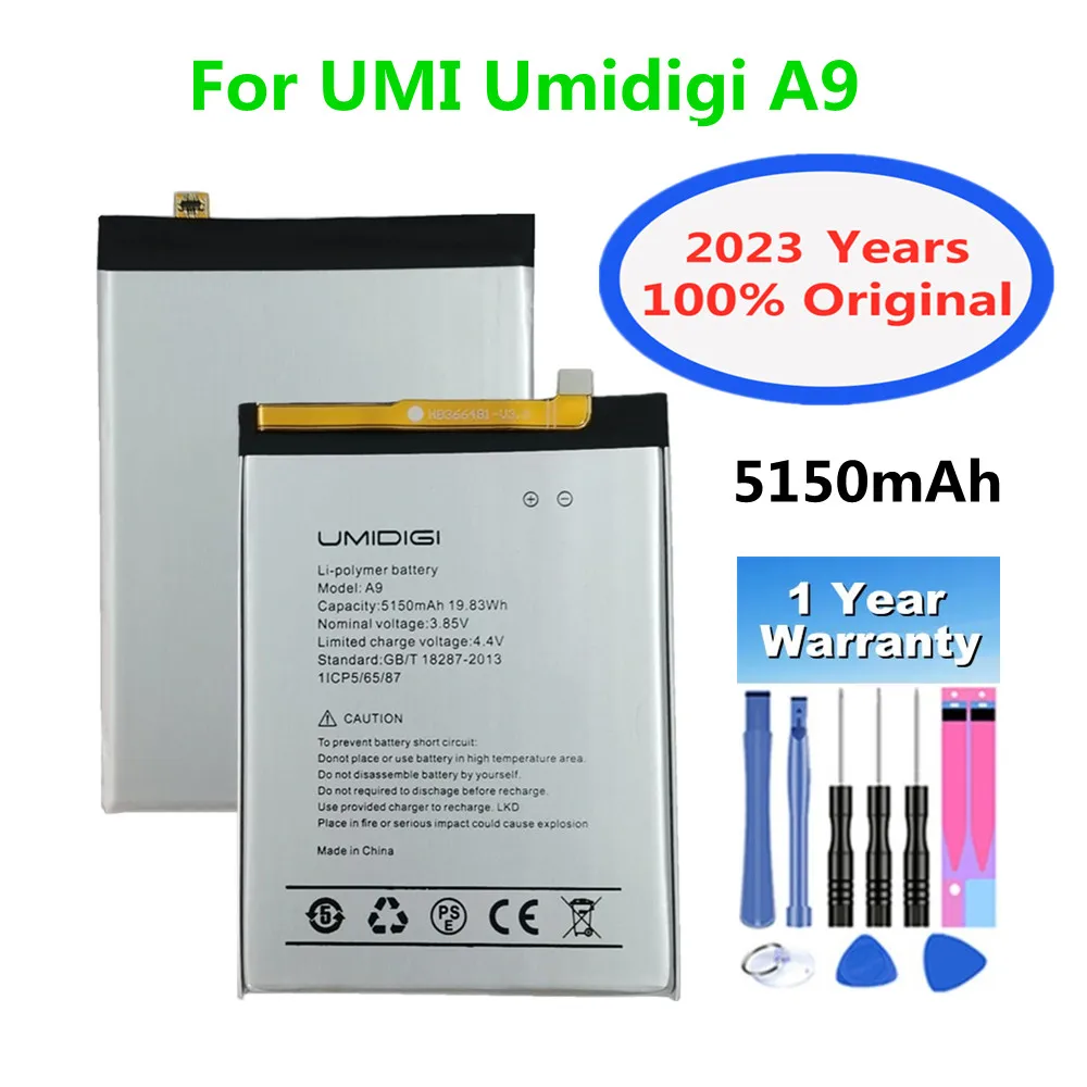 

2023 год новый оригинальный аккумулятор для UMI Umidigi A9 / A9 Pro A9Pro сменная батарея Аккумулятор Быстрая доставка + номер отслеживания