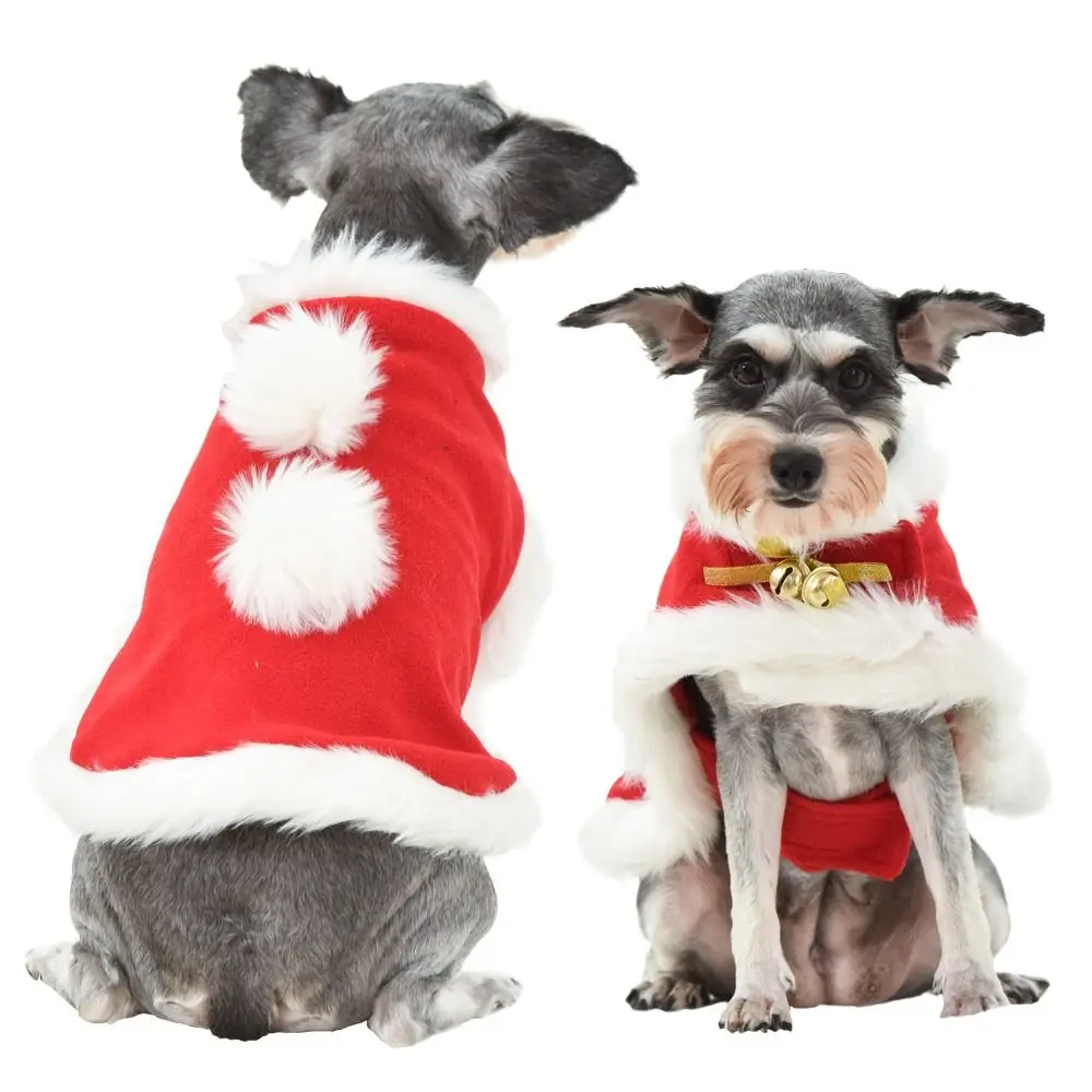 

Warm Cute Dressing Up Party Dog Cosplay Costume Christmas Pet Clothes Dog Cape Dog Costume Pet Clothes Dog Cloak