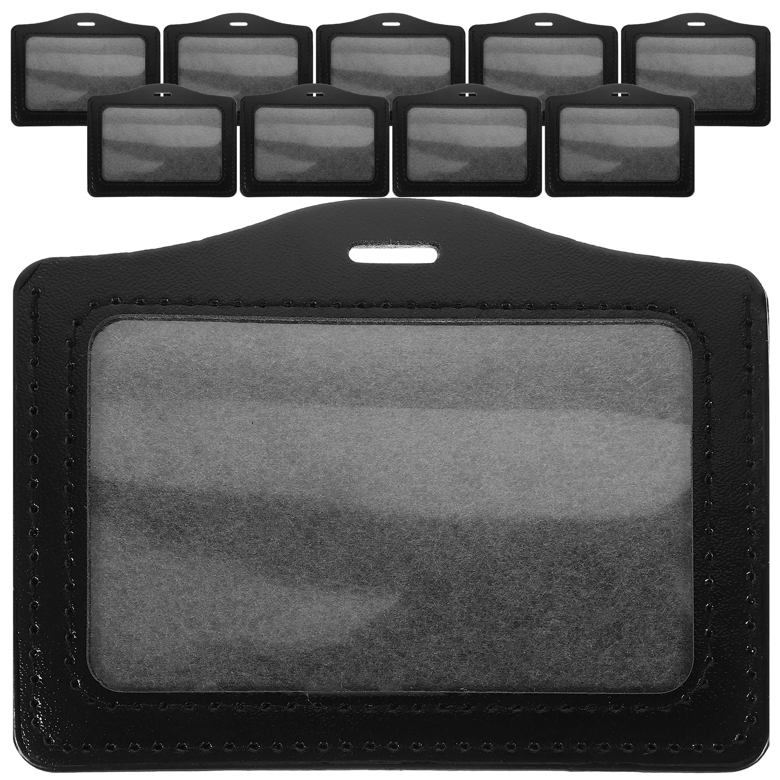 

10 шт., прозрачный чехол для значков