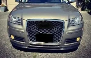 

For audı A3 A4 S3 S4 8p Front Lip Universal Spoiler Lip Bumper 3 Piece Free Fast Shipping Designed Full Harmony Body Kit Design