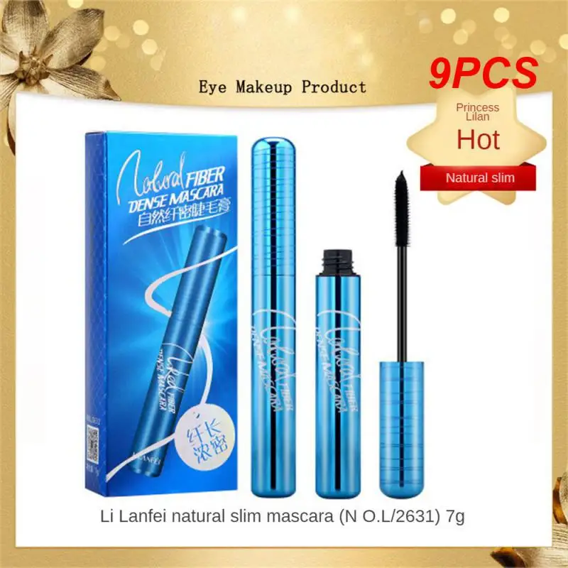 

9PCS Mascara Lengthening Eyelash Beauty Makeup Waterproof Fiber Curling Volumizing Lashes Extension Mascara Eyeliner Cosmetic