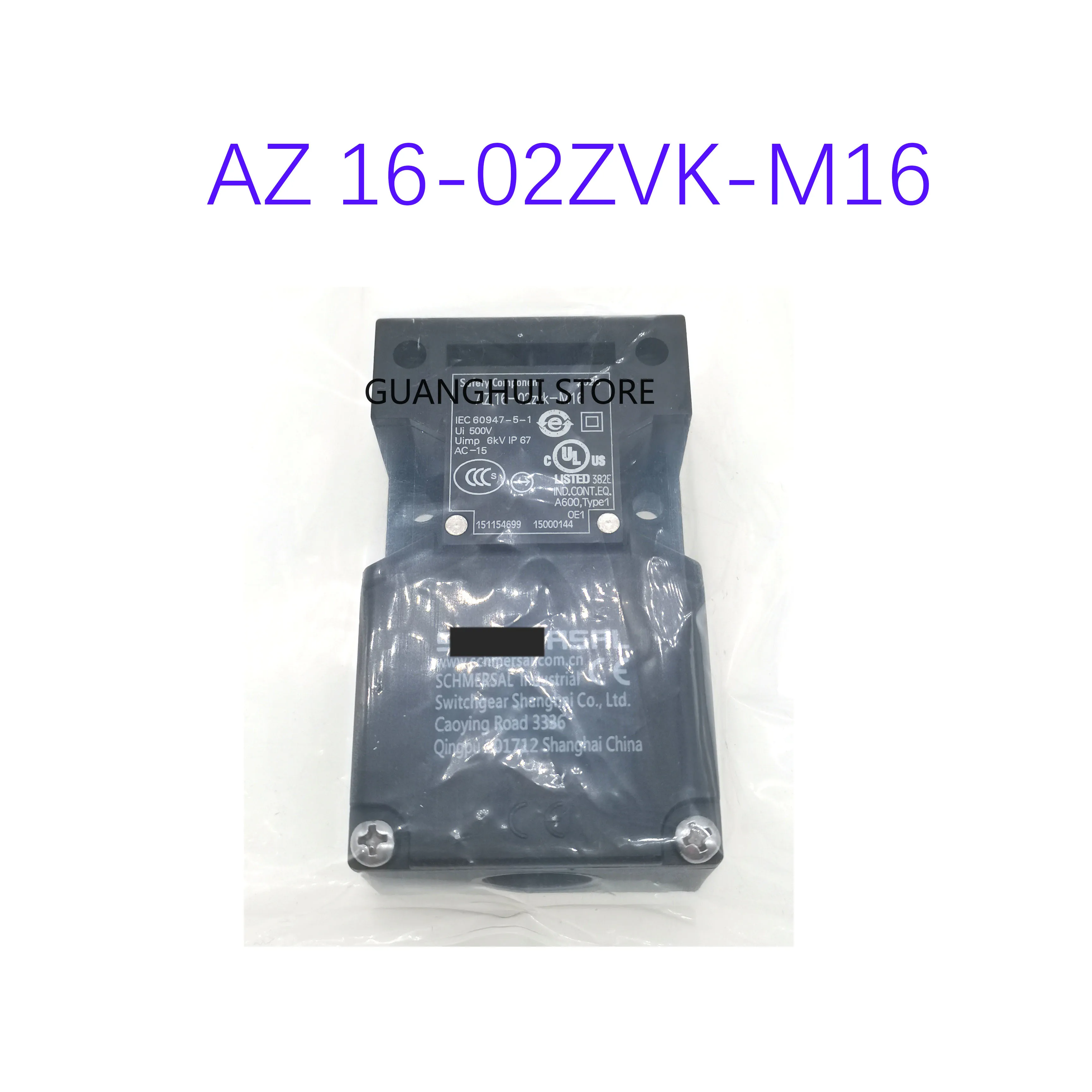 

Brand new AZ 16-02ZVK-M16 Safety door switch