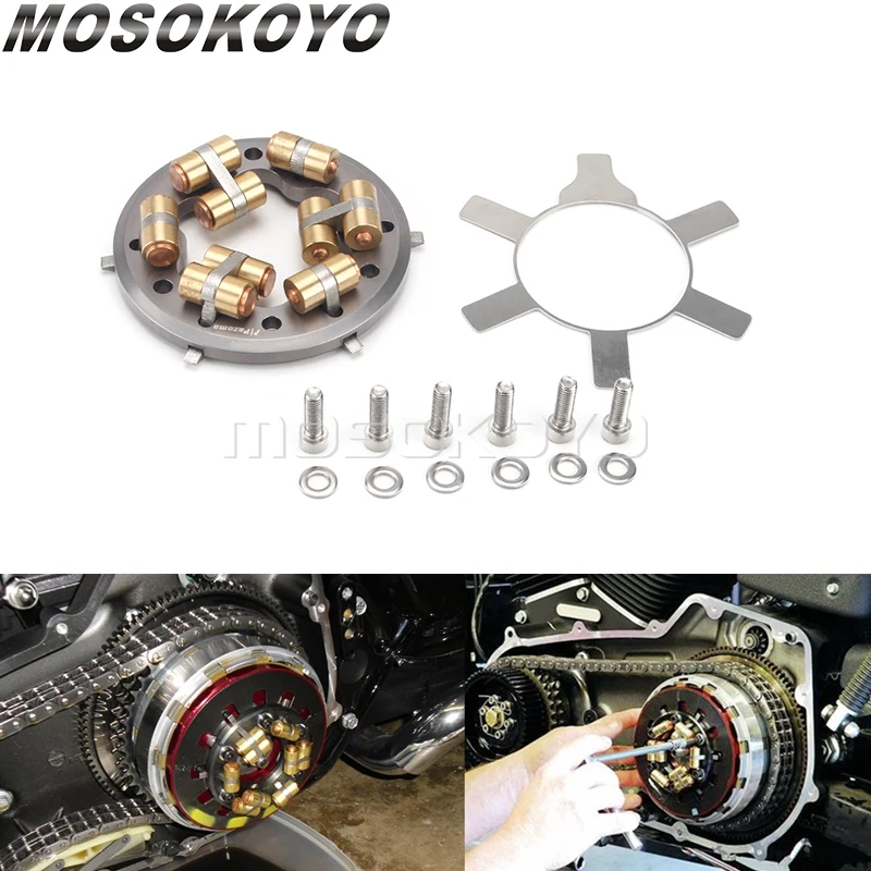 

Motorcycle Profile Variable Pressure Clutch Plate High Performance For Harley Big Twin 1998-2016 Dyna Bobber Chopper Custom