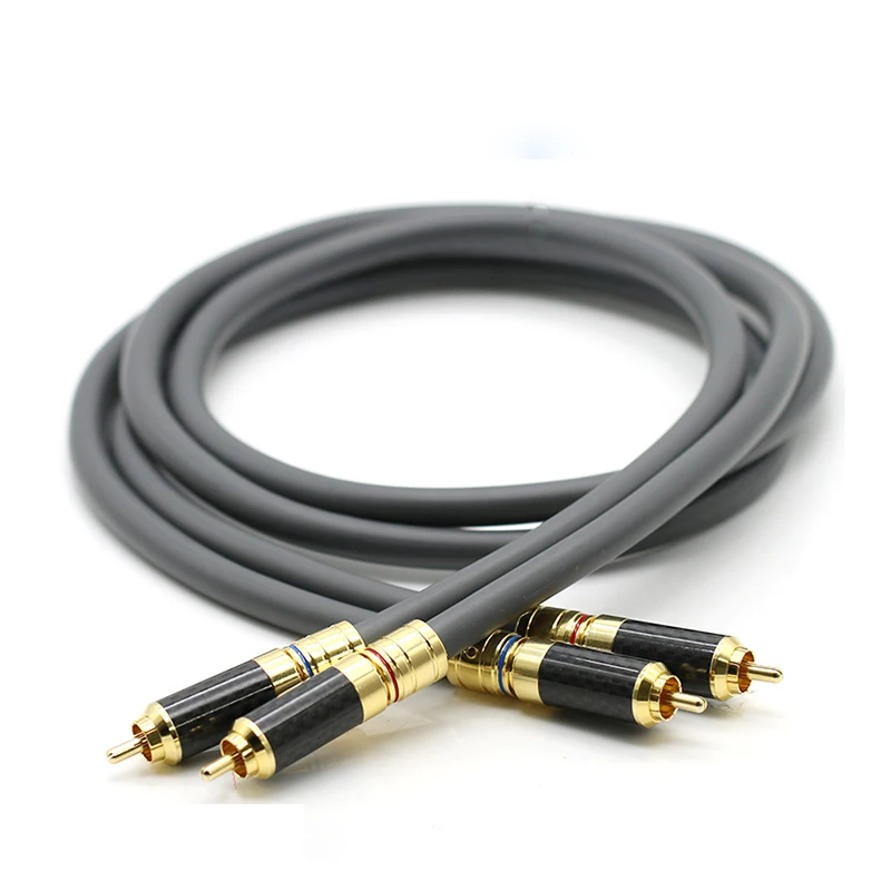 

Сигнальный кабель M850SW, Hi-end, однокристальный медный аудиокабель RCA, соединительный кабель, аудиокабель RCA в RCA