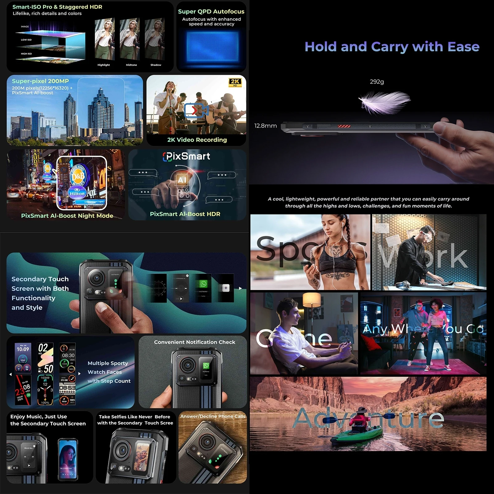 Смартфон Hotwav Cyber 15 24/256ГБ global