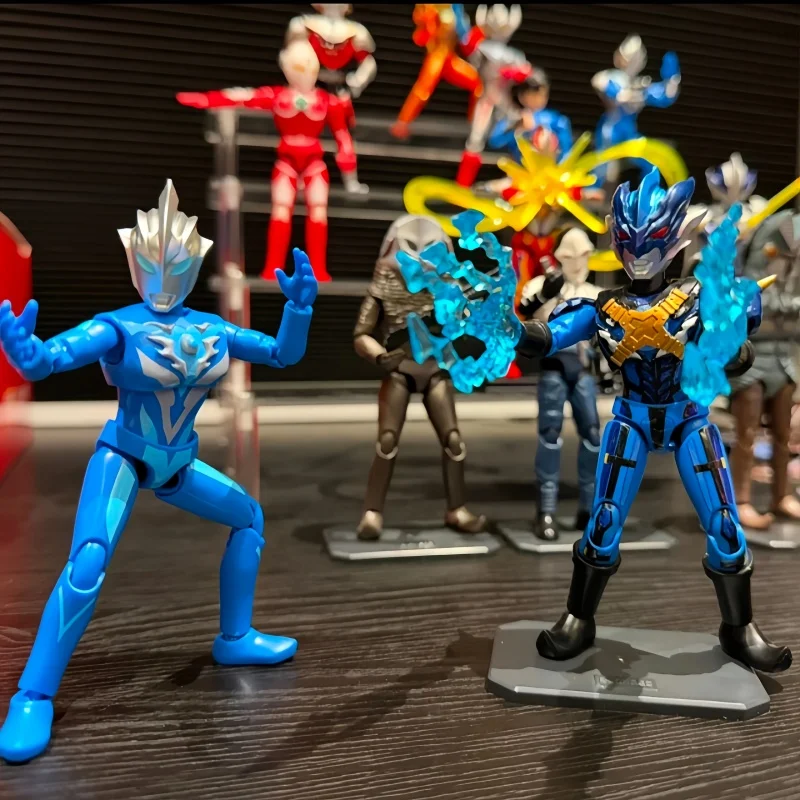 Фото В наличии: Оригинальные фигурки Blokees Ultraman Star S Edition Vol 3 Taiga, конструктор, подарок на день рождения, игрушка, слепой бокс №3