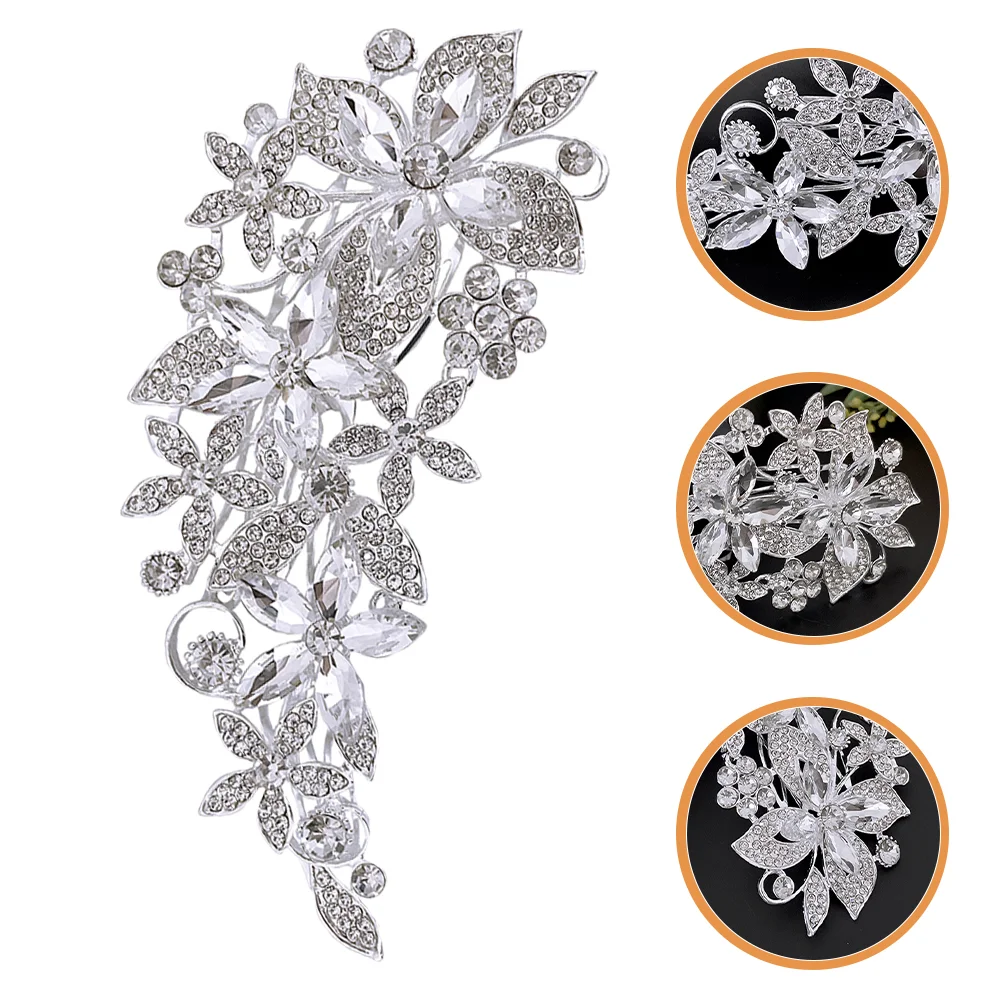 

Wedding Hair Comb Rhinestone Hair Comb Hair Piece Wedding Accessories for Brides