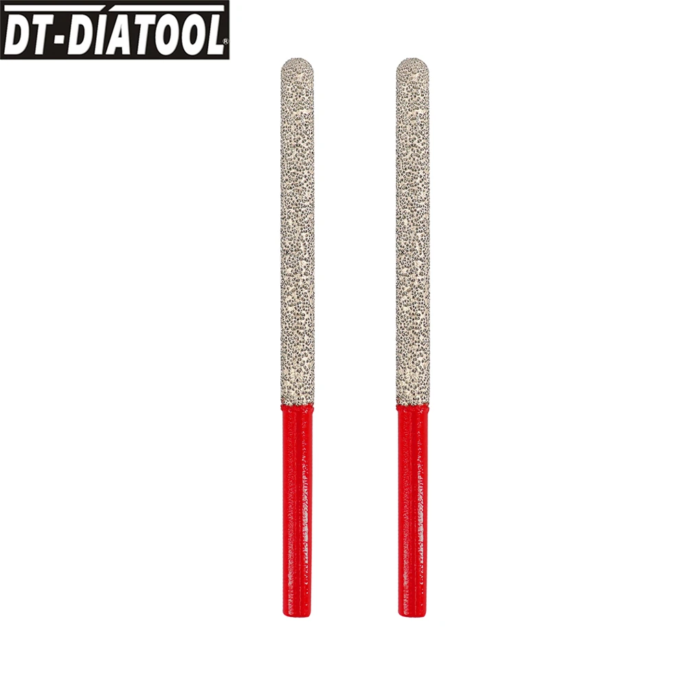 

DT-DIATOOL Diamond Tools 2pcs/set 7.2mm Mortar Raking Bits Miling Finger Bit For Brick Removal M14 On Angle Grinder