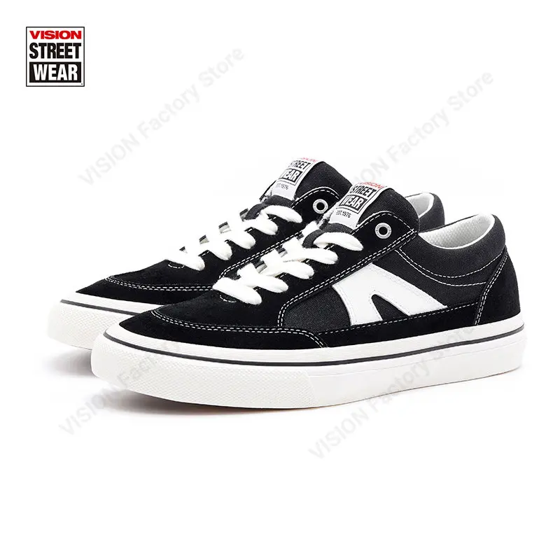 

Уличная одежда Vision, низкие замшевые кроссовки для Скейтборда для мужчин и женщин, спортивные кроссовки, обувь для скейта, уличная спортивная обувь
