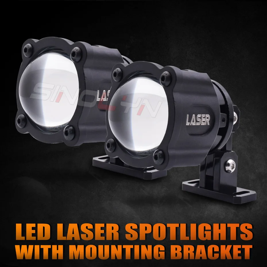 

Sinolyn 82500LM LED светодиодный лазерные прожекторы, дальний свет, противотуманные фары, фонари для автомобилей, линзы проектора, автомобильная фара, водонепроницаемая модификация Лазерные фары автомобиля led линзы