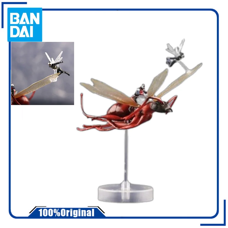 

Bandai Genuine Marvel The Avengers Ant-Man 2 Series Wasp Flying Ant delicate Anime Action Figures Toys For Boys Gift Collectible