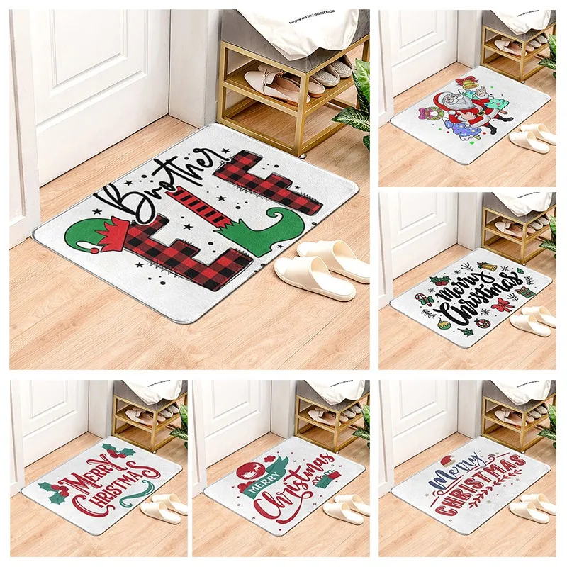 

Нескользящий коврик для ванной комнаты, маленький коврик для душа, декоративный коврик для ног, коврик для входной двери, коврик для туалета...