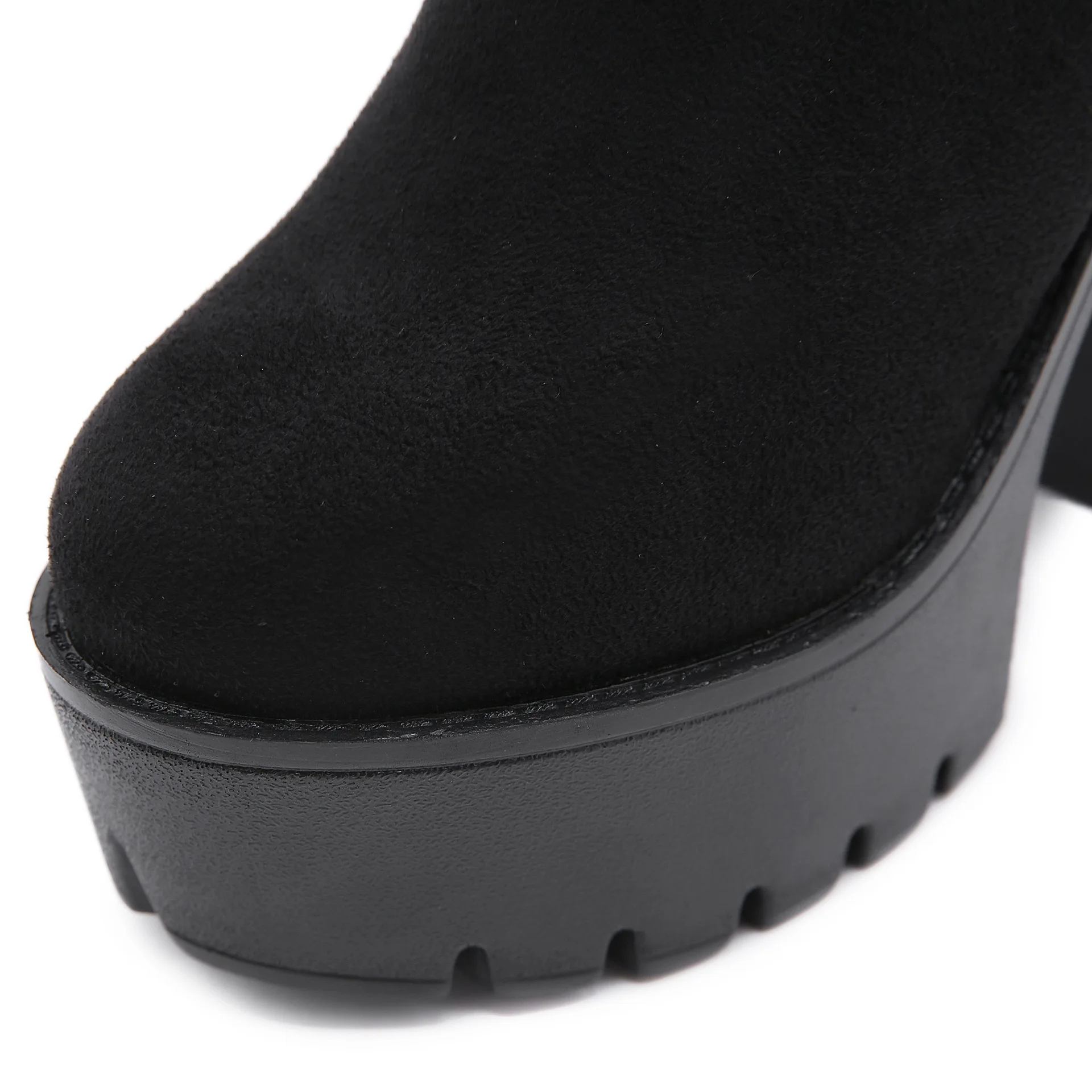 Женские ботинки на платформе с цветочным принтом удобные массивном каблуке