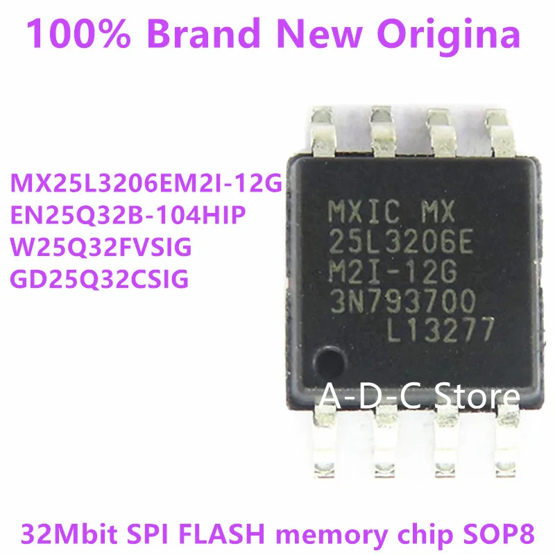 Новинка 100%, 5 шт., фотовспышка MX25L3206EM2I MX25L3206 25L3206E W25Q32FVSIG W25Q32, фотовспышка GD25Q32CSIG