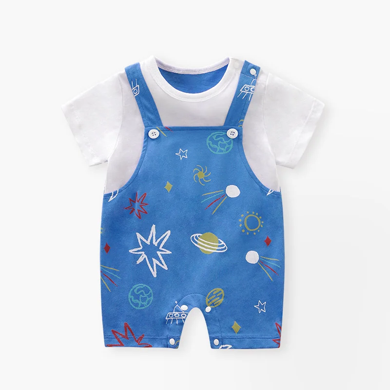 

Комплекты детской одежды, летняя одежда для маленьких мальчиков, футболка с коротким рукавом для маленьких девочек + штаны, костюмы из 2 пред...