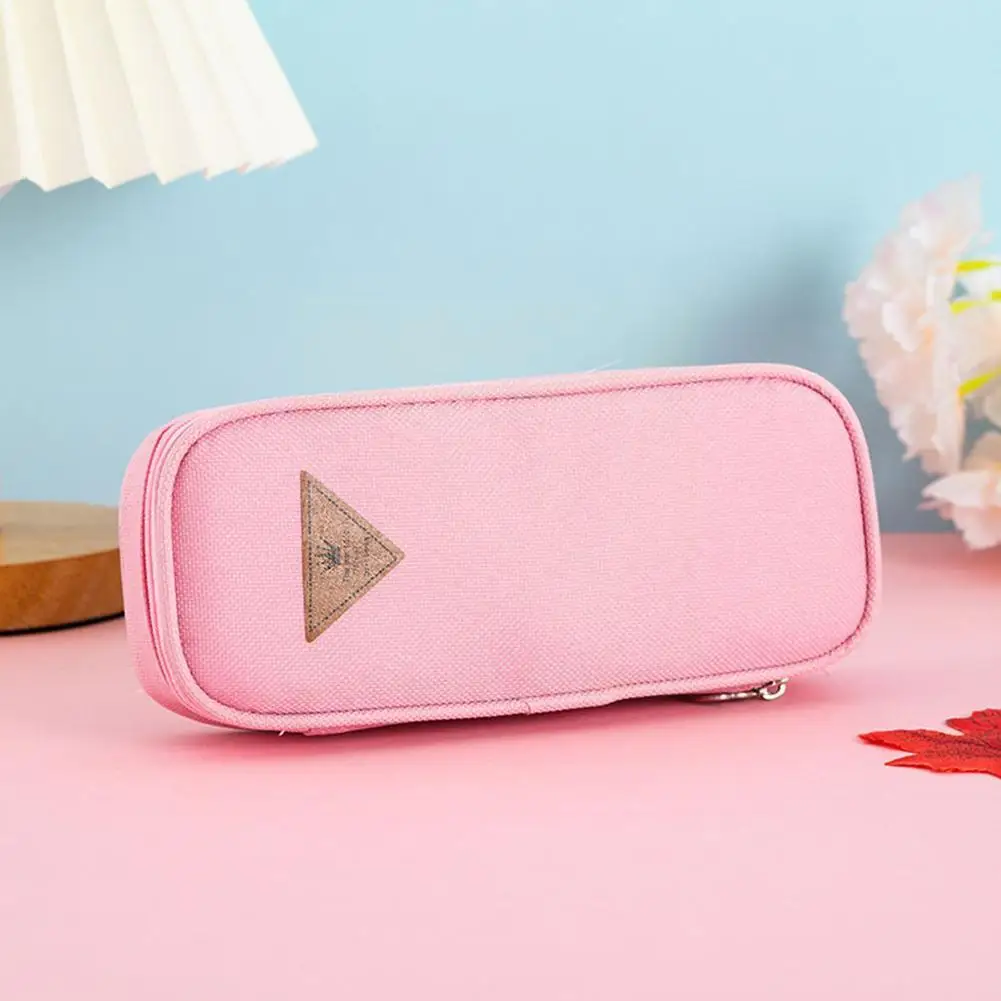 

Пеналы большой емкости, искусственная коробка, простой портативный пенал для хранения, студенческий цвет и сумка, Подарочная сумка, канцеля...