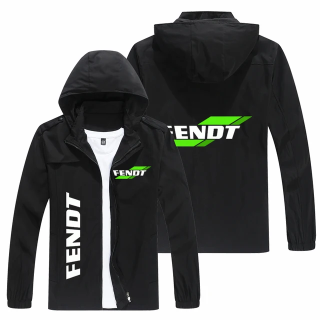 

2022 new spring and autumn men's FENDT Logo Hoodie Jacket popular print casual fashion loose rider jacket men's street baseball