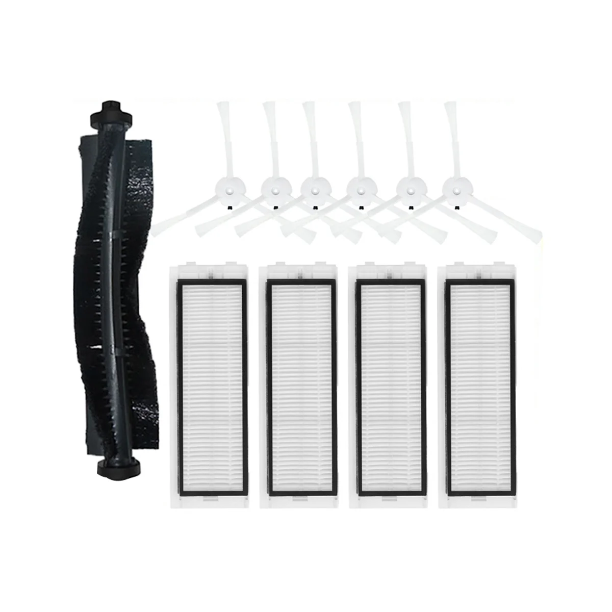 

For Qihoo 360 S5 / S7 Pro Robot Vacuum Cleaner Spare Main Side Brush Roller Hepa Filter Acessories Parts