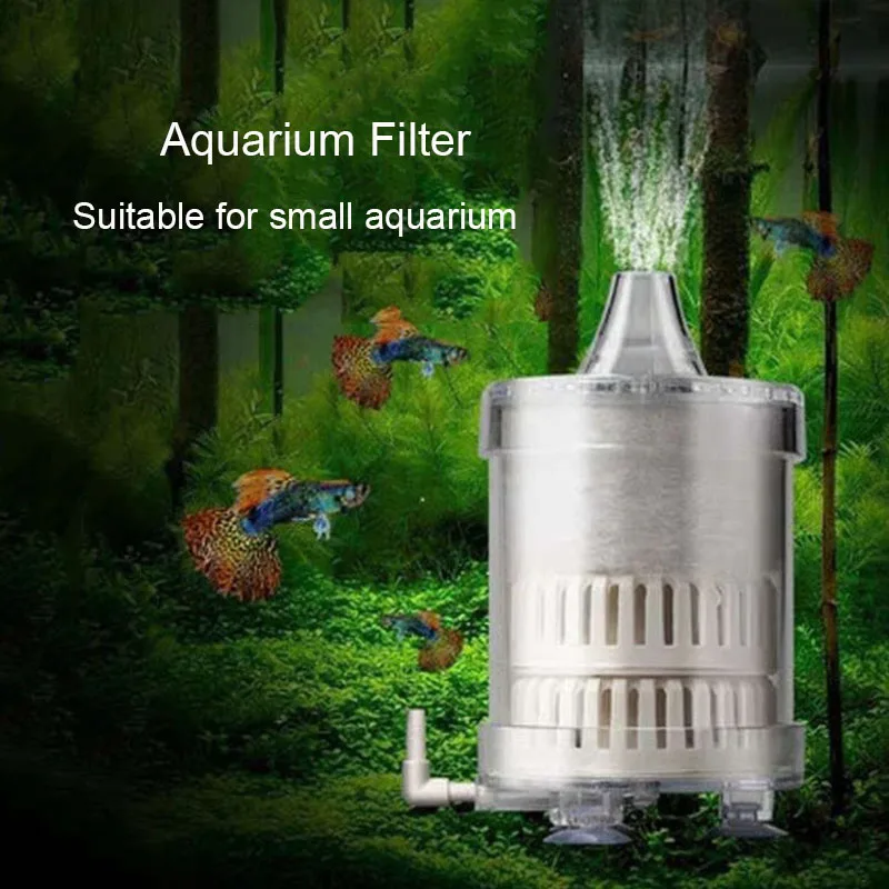 

Double Aquarium Filter Fish Tank Shrimp Pond Air Pump Biochemical Sponge Filter Bio Sponge Filter Aquarium Filtration Filter