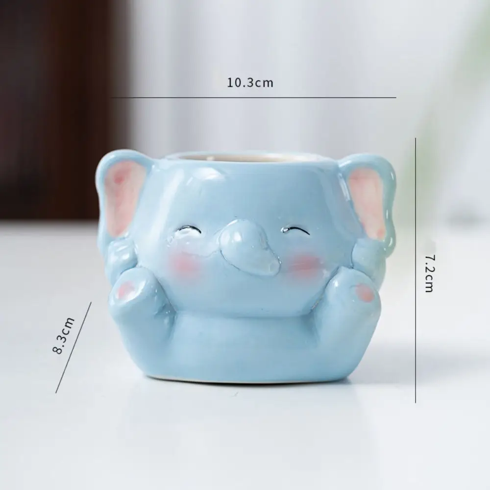 

Керамический горшок для суккулентов