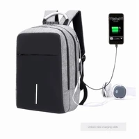 mens fashion password lock schoolbag business backpack casual anti theft computer backpack laptop computer