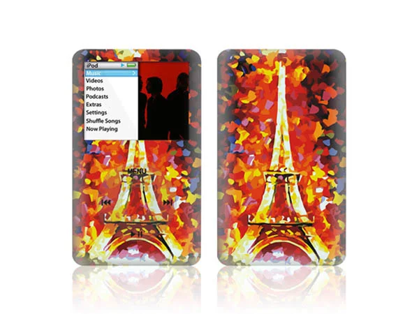 Новые стильные виниловые наклейки для iPod Classic | Электроника