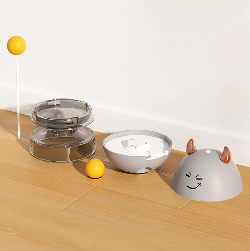 MADDEN раскачивающаяся игрушка для кошек и котят Интерактивная утечка еды кошки в