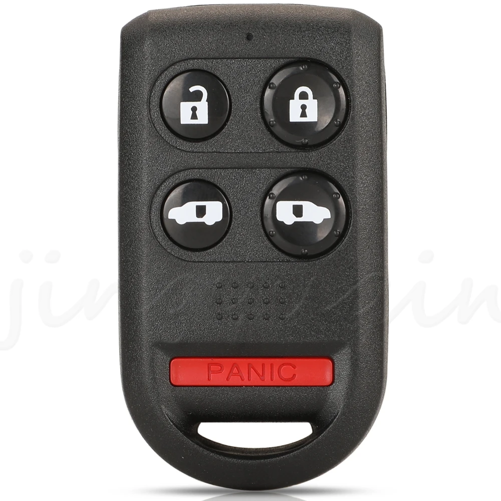 

Jingyuqin 4/5/6 кнопочный сменный пульт дистанционного ключа автомобиля, чехол-брелок для Honda Odyssey 2005 2006 2007 2008 2009 2010, автоаксессуары