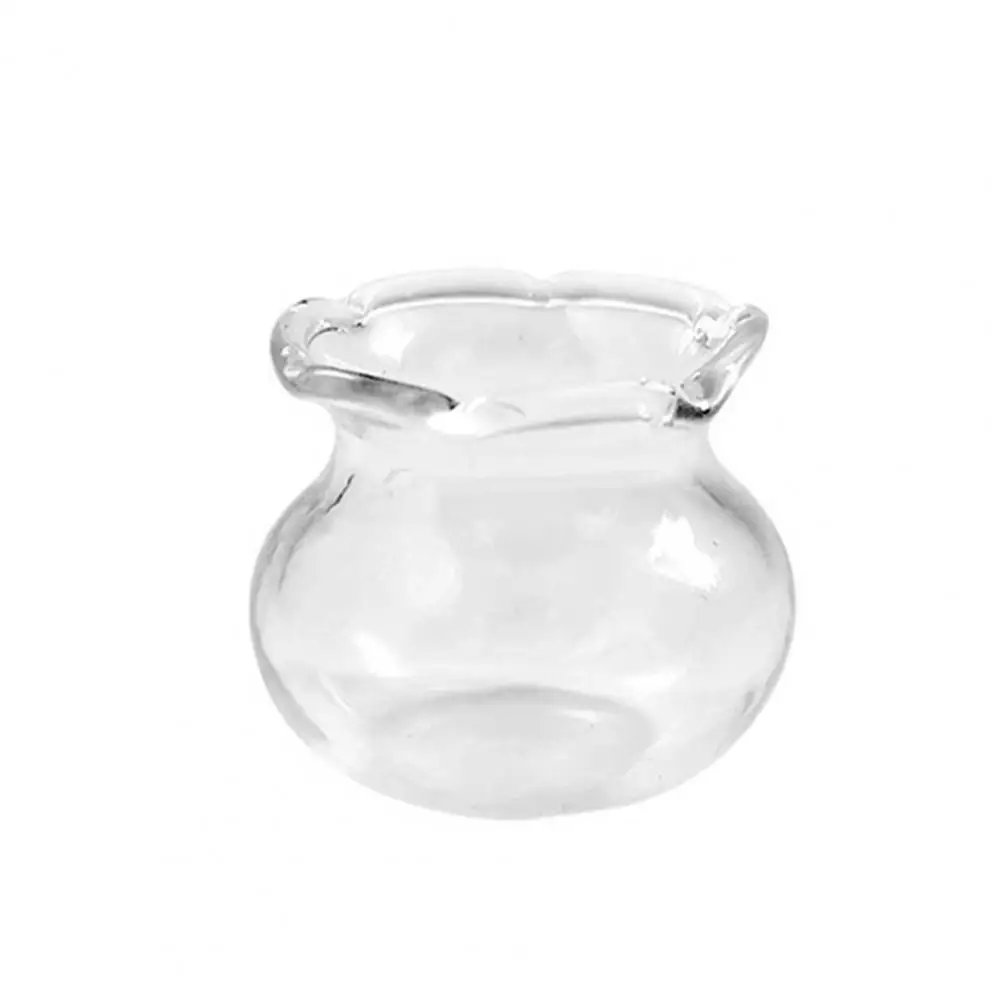 

Новинка, мини-аквариум с гладкой поверхностью, стеклянная имитация аквариума, модель аквариума для кукольного домика, игрушка