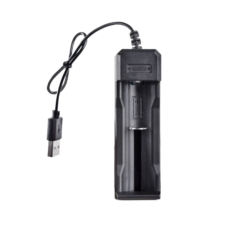 

1-slot Intelligent Charger USB 18650 26650 14500 Charger Adapter Drop Shipping