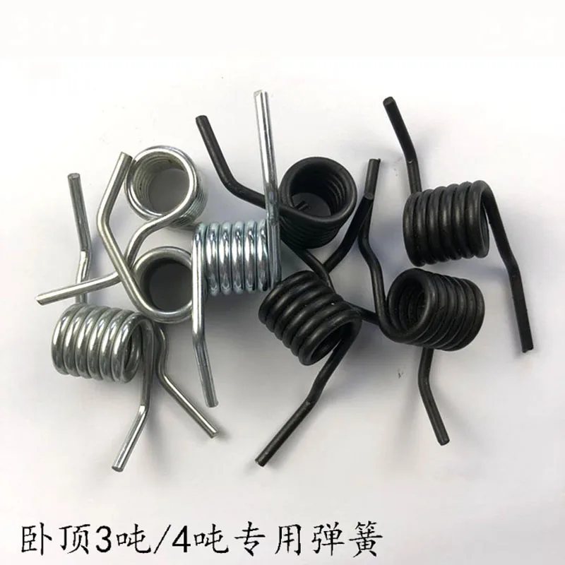 

3T Horizontal Jack Repair Parts 3.5 Tons 4T Hydraulic Top Return Spring Handle Torsion Spring White Black