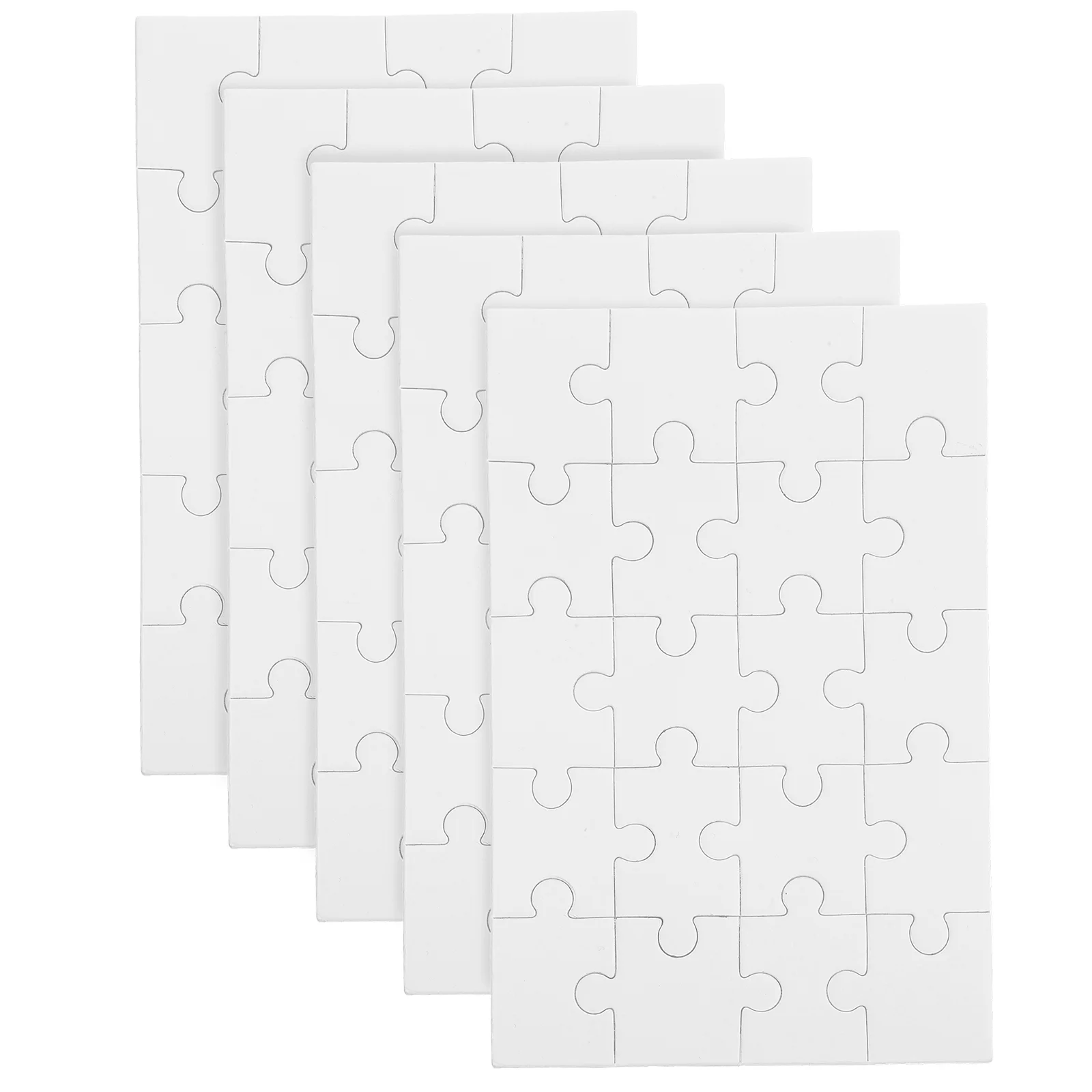 

DIY Blank Puzzle Wooden Puzzles Sublimation Blanks Heat Transfer Products Press
