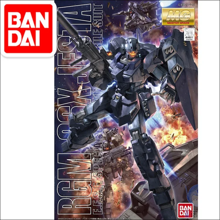 

Оригинальная модель MG 1/100 Gundam RGM-96X JESTA CANNON GUNDAM, японская модель робота, мобильный костюм, Сборная модель, экшн-фигурки