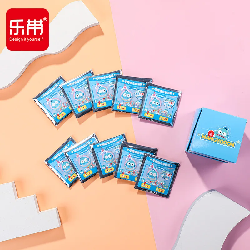 10 шт./коробка Sanrio Hangyodon Гадкий телефон Kawaii значок гадкая рыба студенты призы