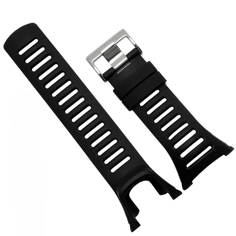 

Electronic Sport Watch Strap Rubber Watchband 350mm For SUUNTO Ambit 1/2/3 Watch Silicone Wristband Smartwatch Accessories