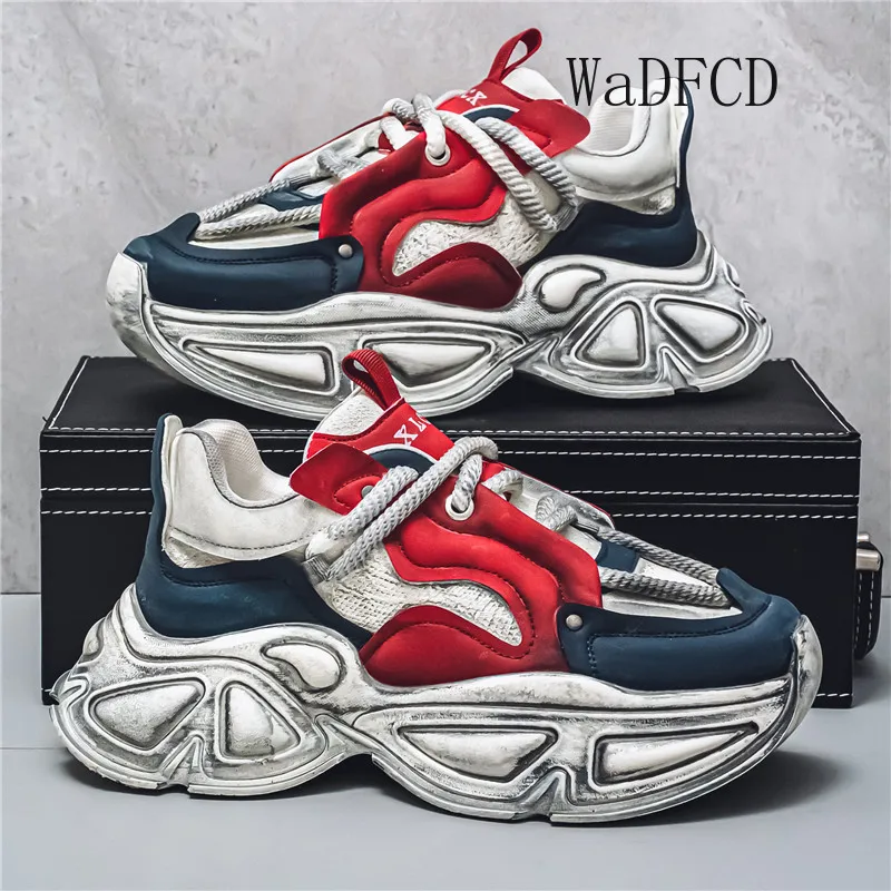 Массивные кроссовки мужская дизайнерская спортивная обувь модная повседневная