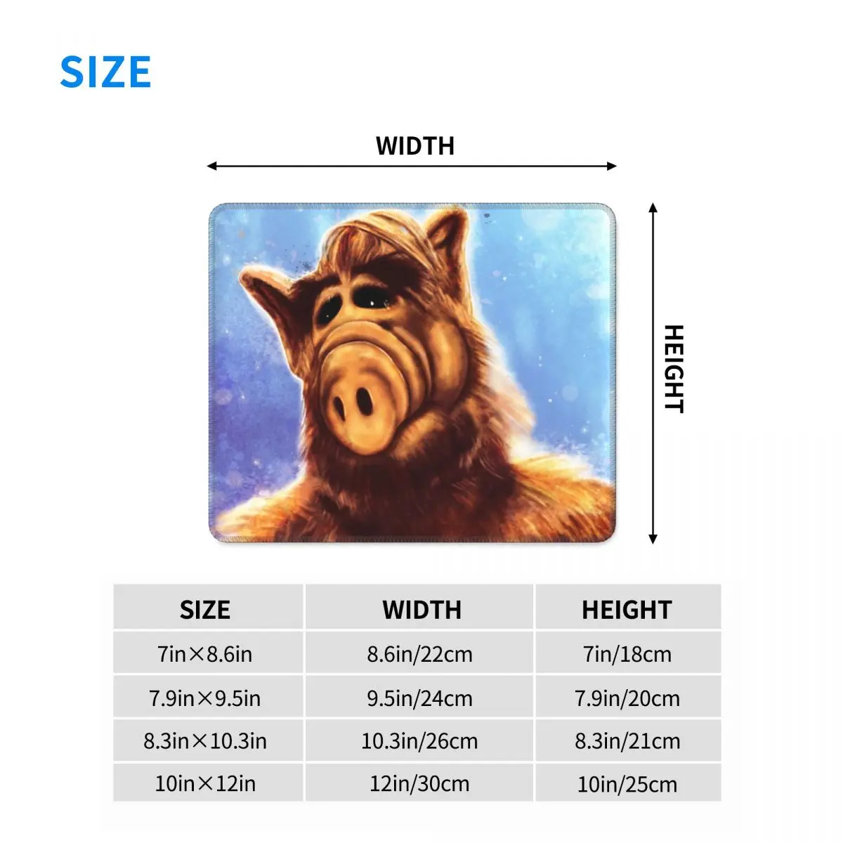 Водонепроницаемый коврик для мыши резиновый нескользящий ТВ-шоу |