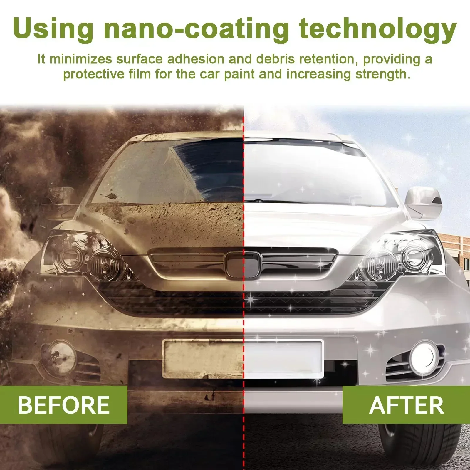 Автомобильный нанокристаллический агент очистка удаление пятен водостойкая