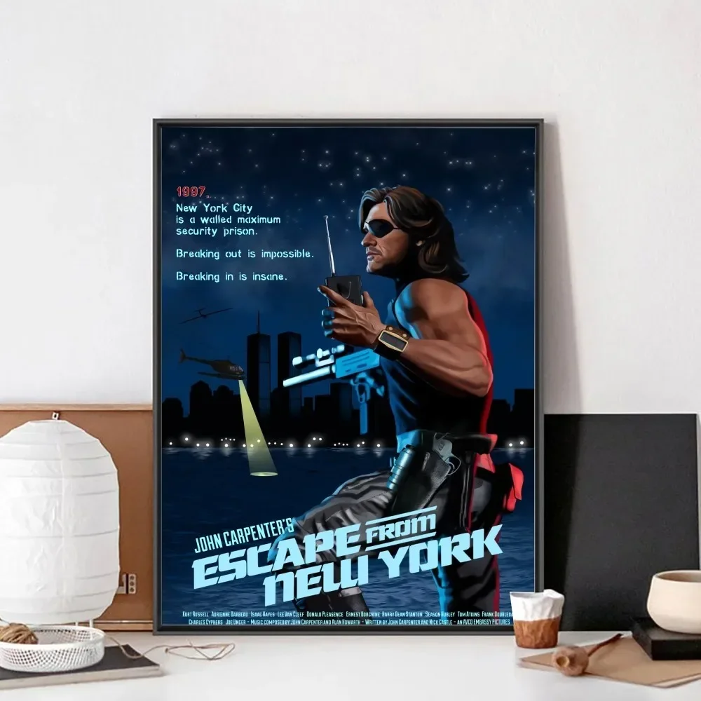 Классический Постер Из Фильма escape From New York Винтажный Настенный Художественный