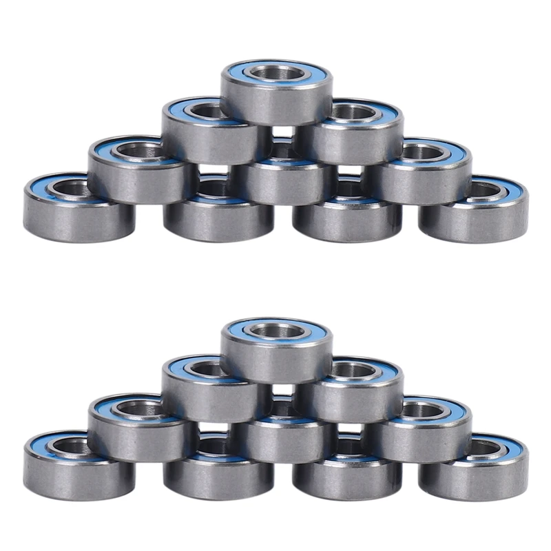 

20Pcs MR115 2RS Ball Bearings 5X11x4mm For Traxxas Slash Rustler Stampede Wheel