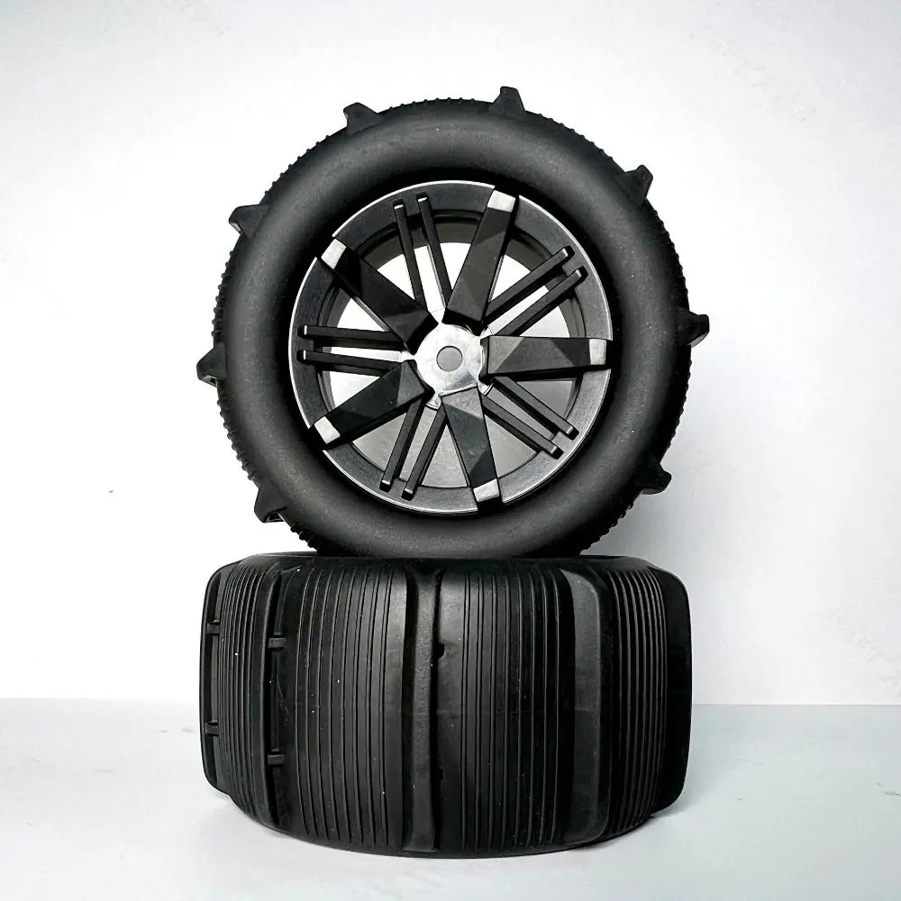 2 шт. 12 мм Hex Monste грузовик колесо 1:14 1:18 радиоуправляемые автомобильные шины 1:16