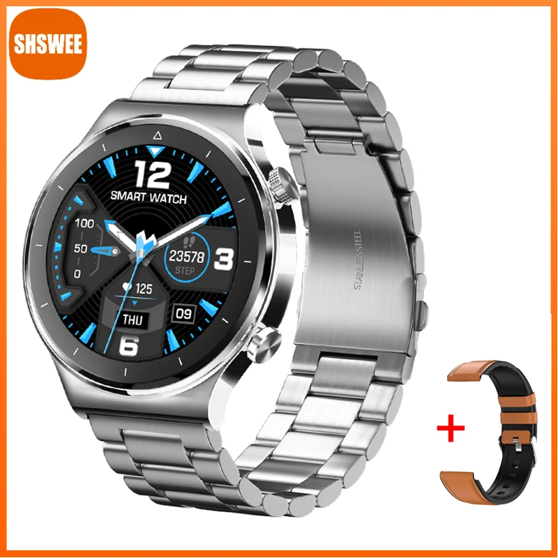 

Men Smart Watch Heart Rate Blood Pressure Body Temperature Sports Fitness Watch Bluetooth Call Smart Watch For Xiaomi Huawei